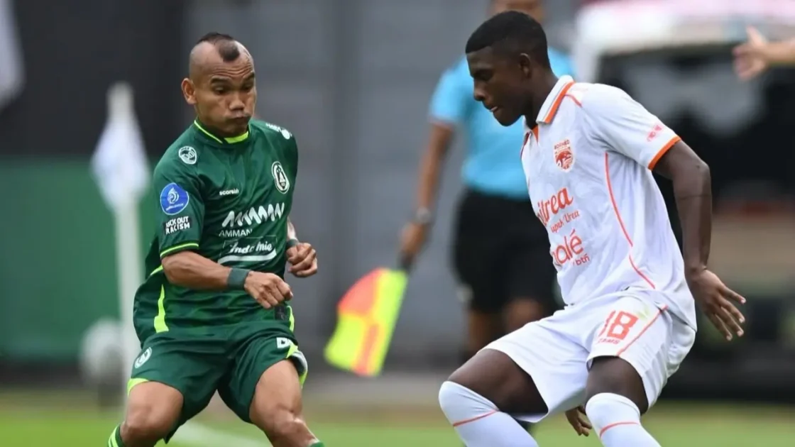 Borneo FC Taklukkan PSS Sleman 2-1 di Maguwoharjo