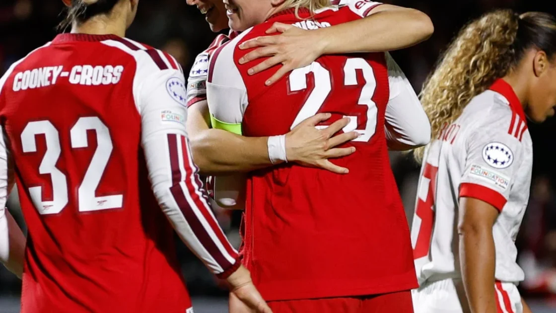 Alessia Russo Cetak Hat-trick, Arsenal Bungkam Benfica
