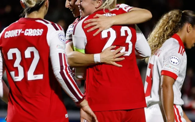 Alessia Russo Cetak Hat-trick, Arsenal Bungkam Benfica