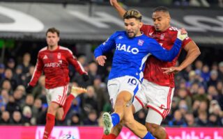 Ipswich Tahan Nottingham Forest dalam Laga Sengit Liga Inggris