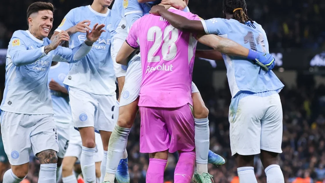 Manchester City Menang Adu Penalti Atas Brighton di Piala Liga