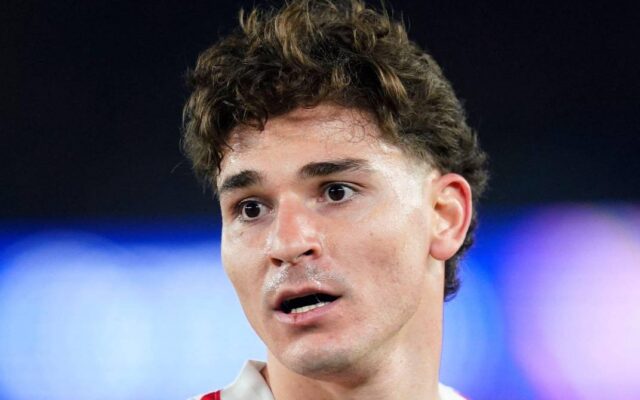 Julian Alvarez Bawa Atletico Tempel Ketat Barcelona
