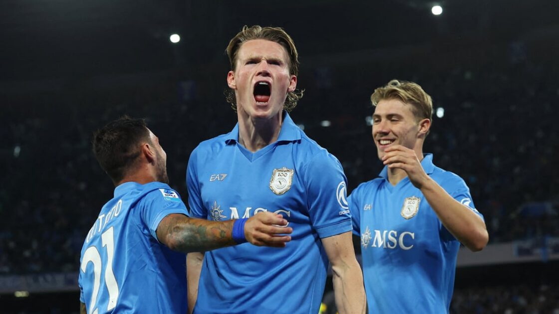 Aksi Scott McTominay Warnai Hasil Imbang 3-3 Napoli Kontra Roma