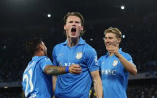 Aksi Scott McTominay Warnai Hasil Imbang 3-3 Napoli Kontra Roma