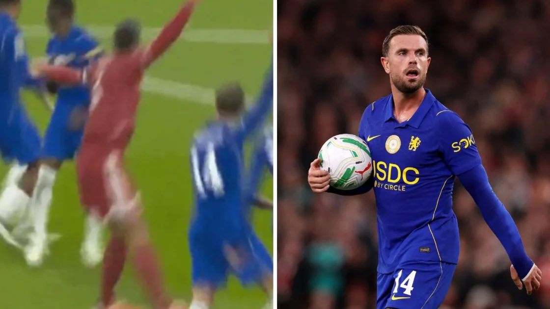 Momen Unik Jordan Henderson Protes Penalti untuk Liverpool