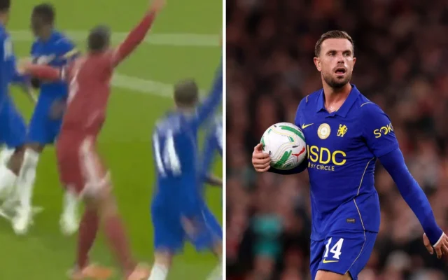 Momen Unik Jordan Henderson Protes Penalti untuk Liverpool