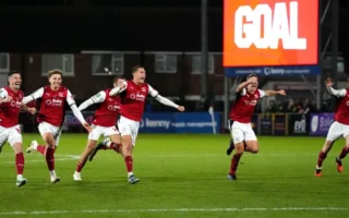 Fleetwood Town Singkirkan Meriam London di Piala Liga