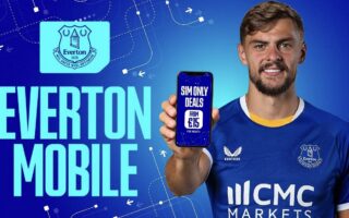 Everton Luncurkan Layanan Seluler Berhadiah Atribut Klub