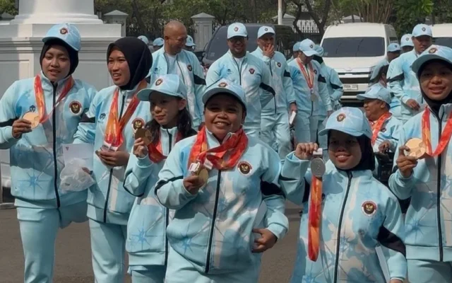 Prabowo Serahkan Bonus Atlet Asian Games 2026 di Istana