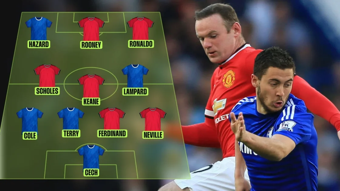 Starting XI Terbaik Chelsea dan Manchester United Era 2000