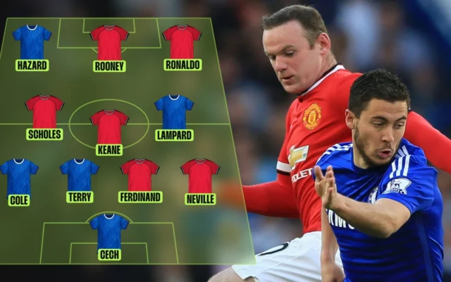 Starting XI Terbaik Chelsea dan Manchester United Era 2000