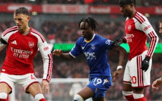 Everton Diminta Parkir Vitaliy Mykolenko Usai Kalah dari Arsenal