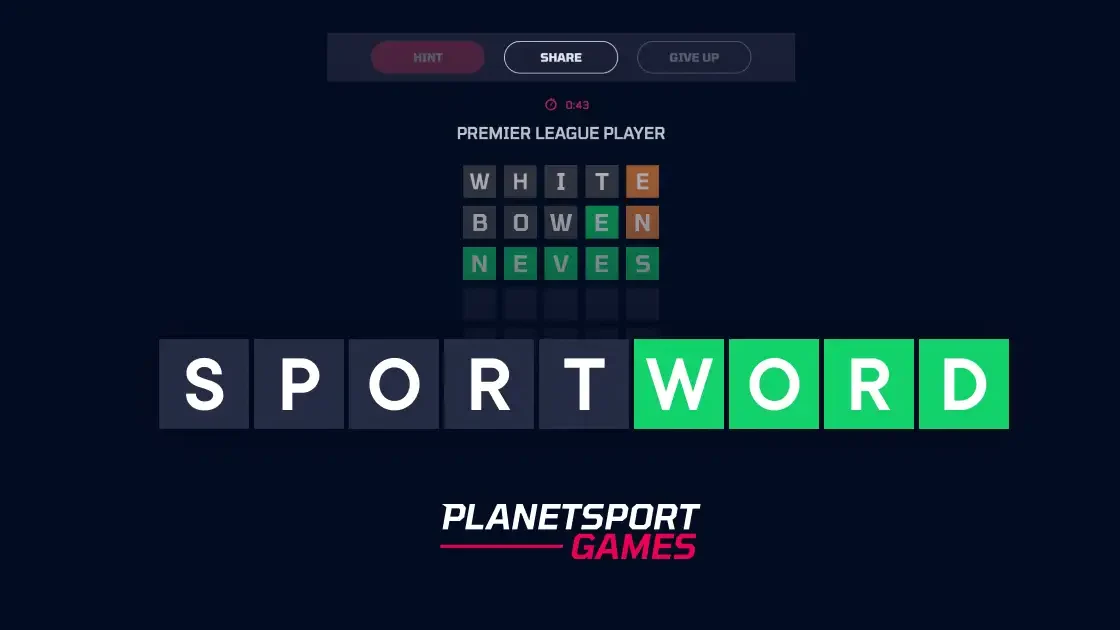 Sportword: Permainan Tebak Kata Sepak Bola Harian