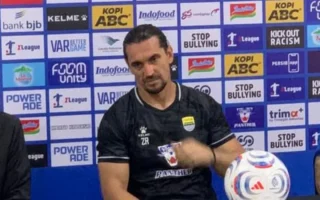 Persib Tanpa Pelatih Igor Tolic Saat Menjamu Isen Mulang